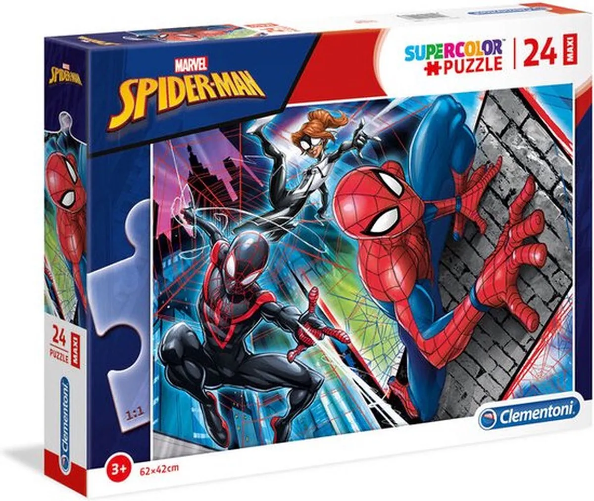 Clementoni Spider-Man Maxi Puzzel 35 Stukjes - Vanaf 3 jaar - afbeelding 6 van 6