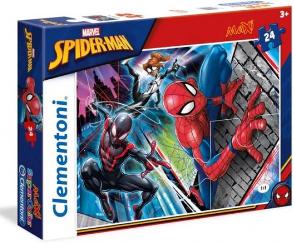 Clementoni Spider-Man Maxi Puzzel 35 Stukjes - Vanaf 3 jaar