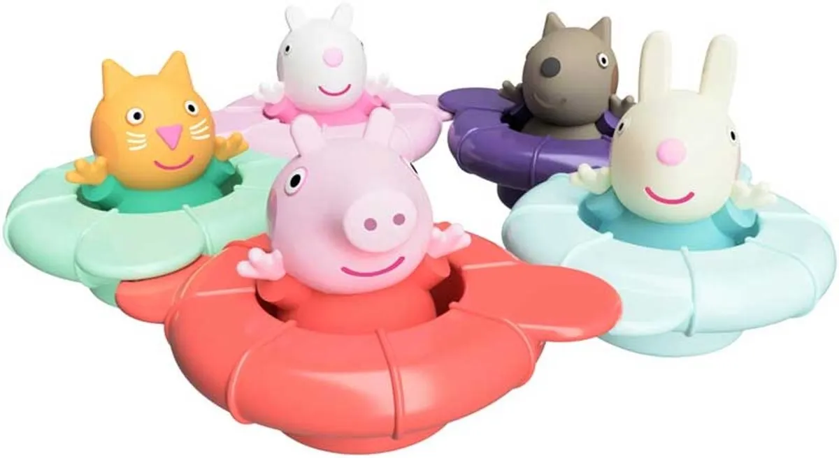 Tomy Peppa Pig Sensorisch Badspeelgoed Pool Party - Multicolor