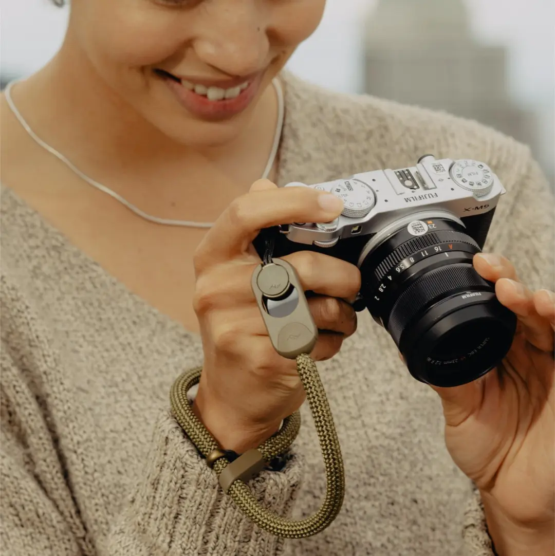 Peak Design Cuff Rope Camera Polsband - Groen - afbeelding 6 van 6