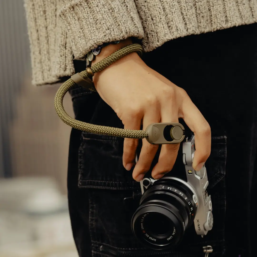 Peak Design Cuff Rope Camera Polsband - Groen
