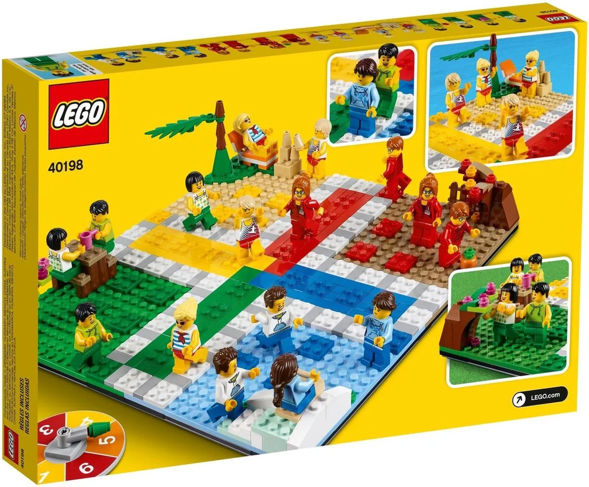 LEGO Mens-Erger-Je-Niet 40198 - 389 Stukken - 16 Minifiguren