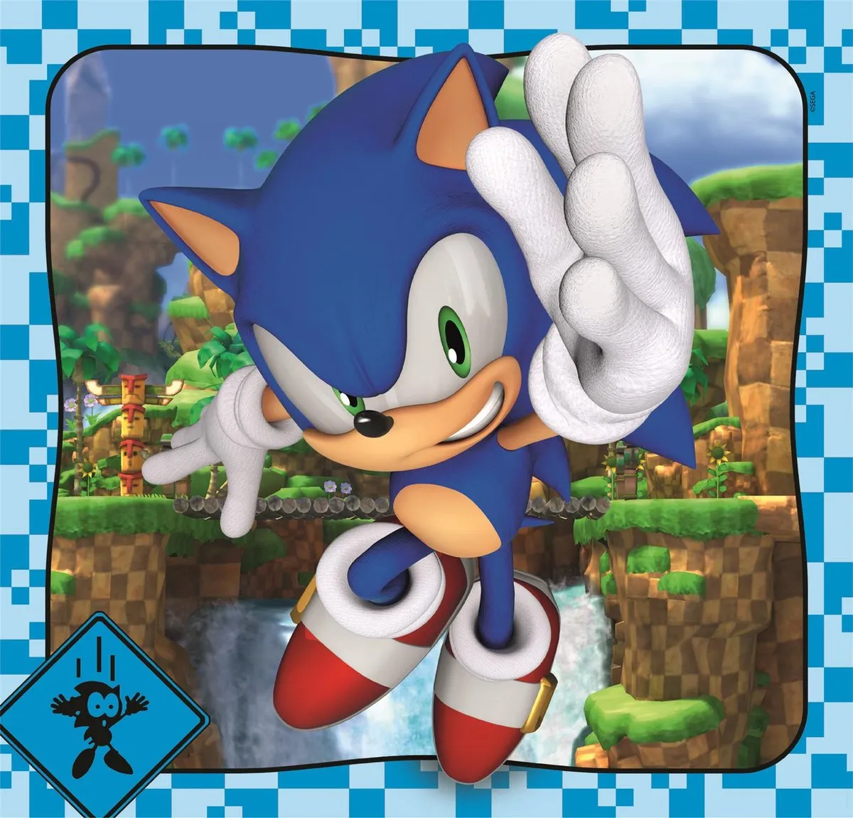 Clementoni Sonic The Hedgehog Puzzel 144 Stuks - Multikleur