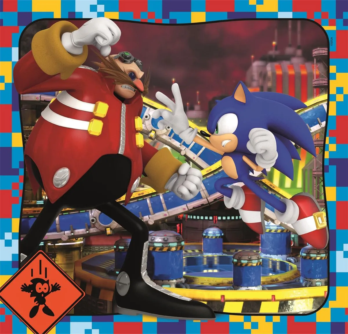 Clementoni Sonic The Hedgehog Puzzel 144 Stuks - Multikleur