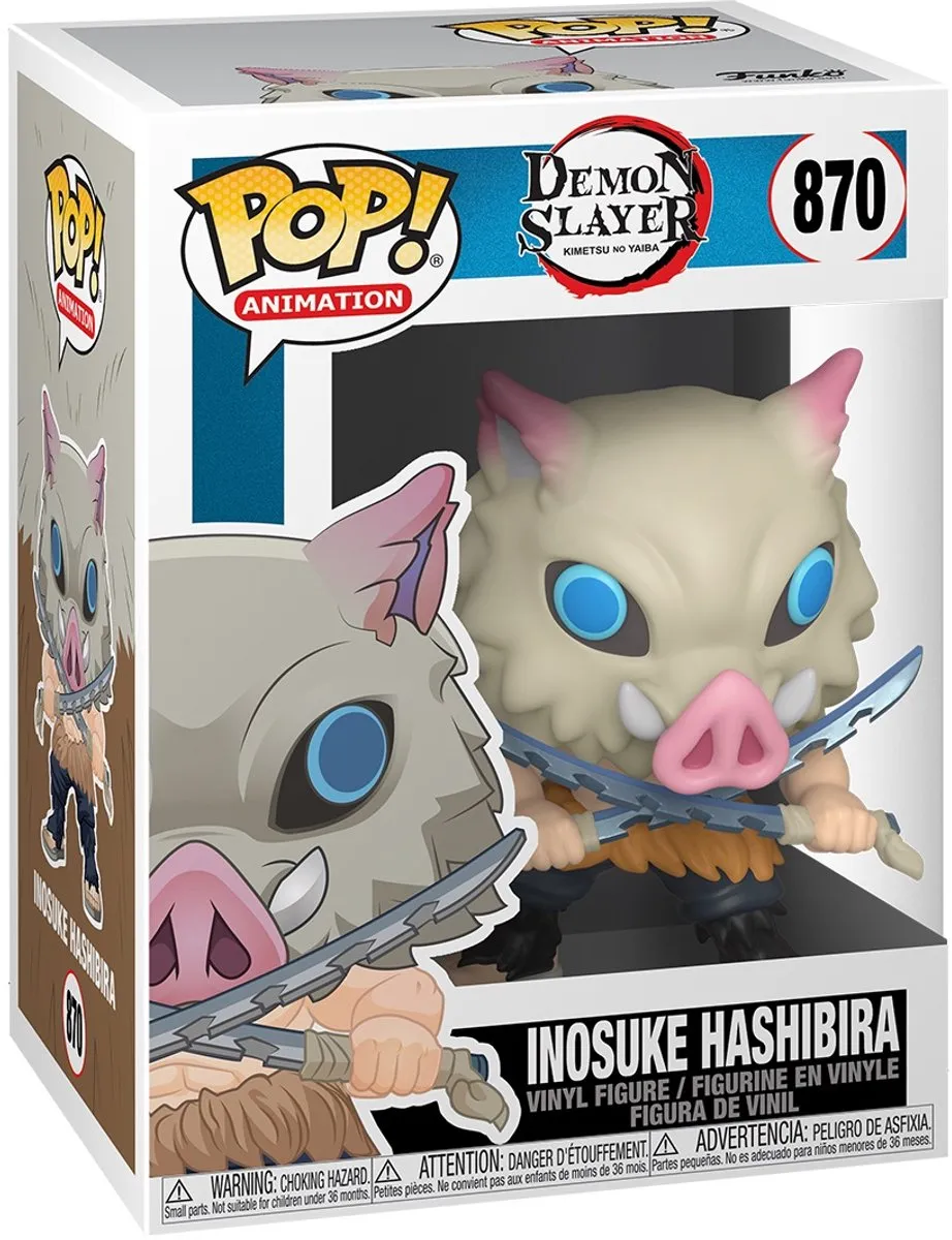 Funko POP! Inosuke Hashibira Demon Slayer - 9cm - Multicolours