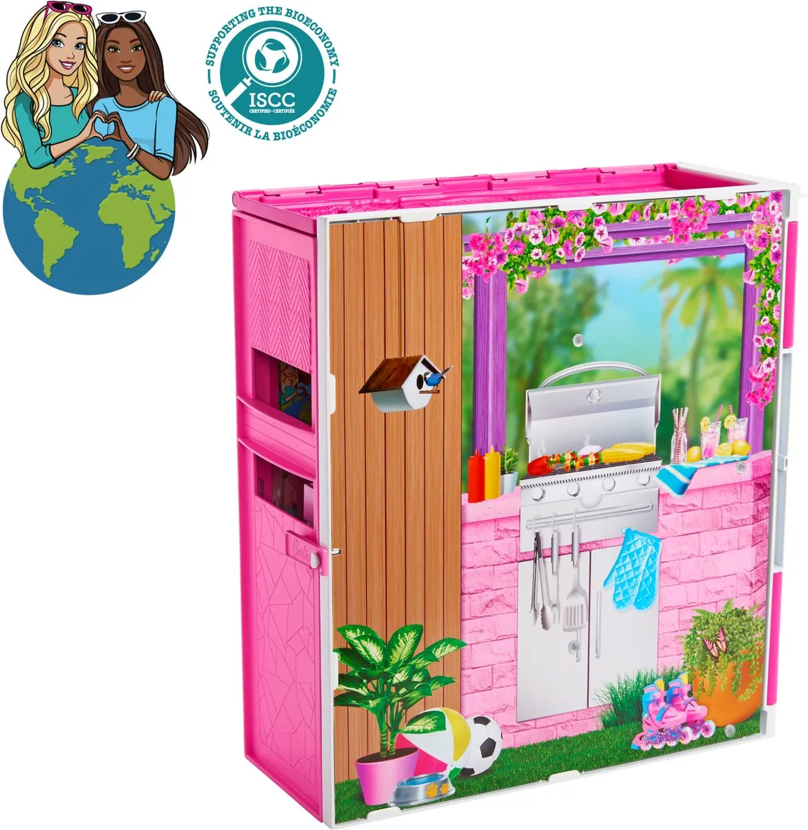 Barbie Vakantiehuis Speelset HRJ76 - Meerkleurig - afbeelding 6 van 6