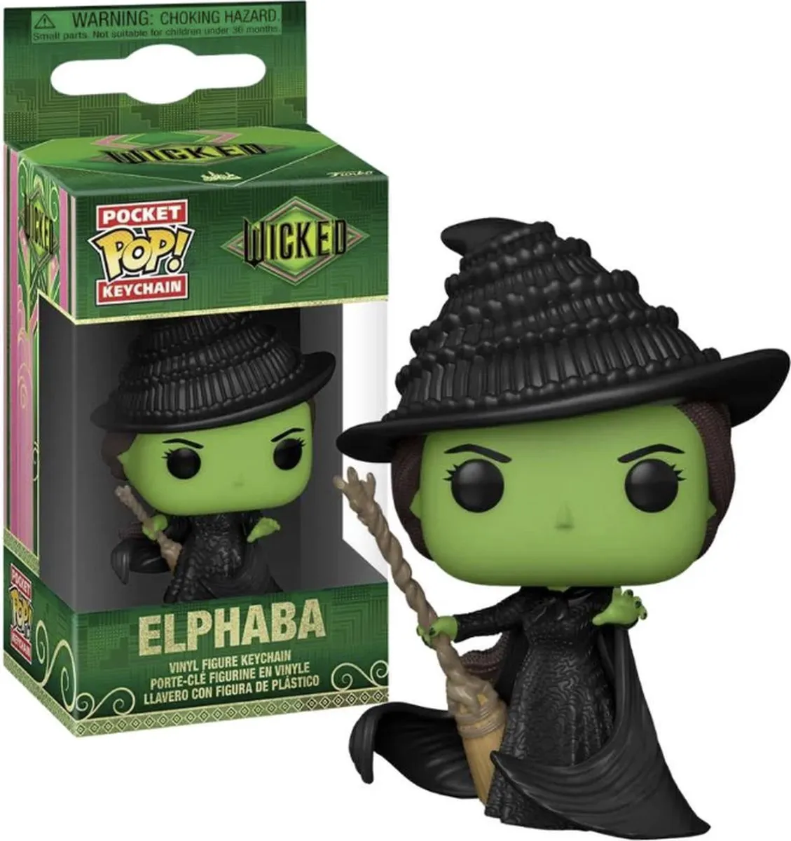 Funko Pop! Elphaba Keychain - Elphaba - afbeelding 5 van 5