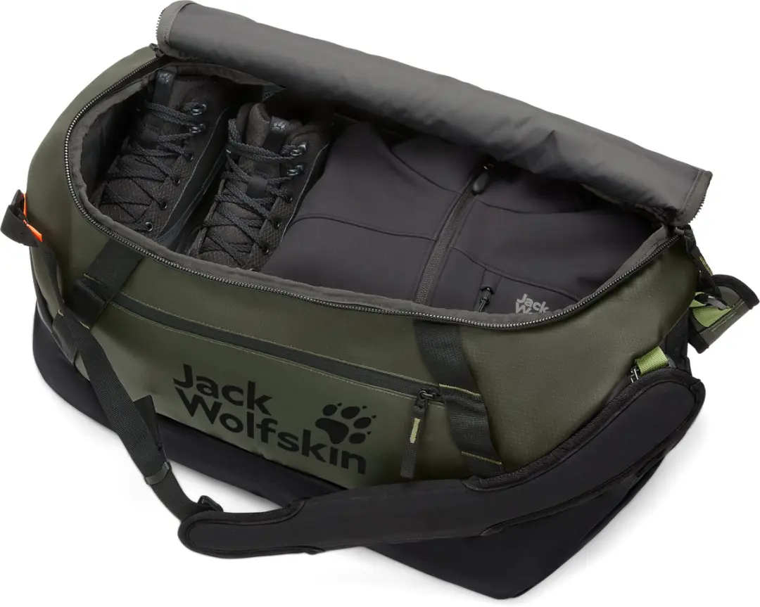 Jack Wolfskin Tecton 45 Weekender - 42L - Olijfkleur - afbeelding 6 van 6