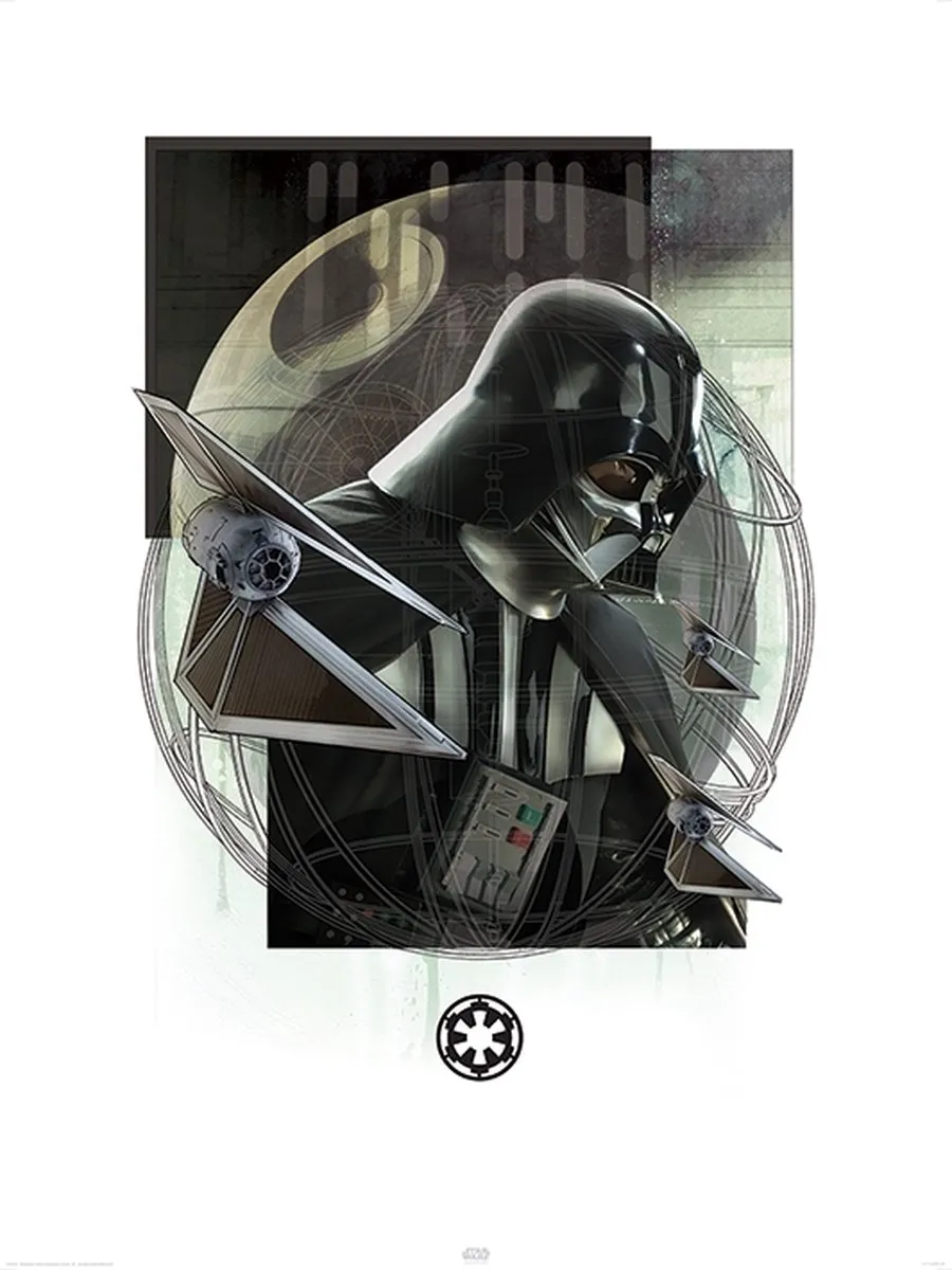 Star Wars Darth Vader Strikers Poster 80x60cm