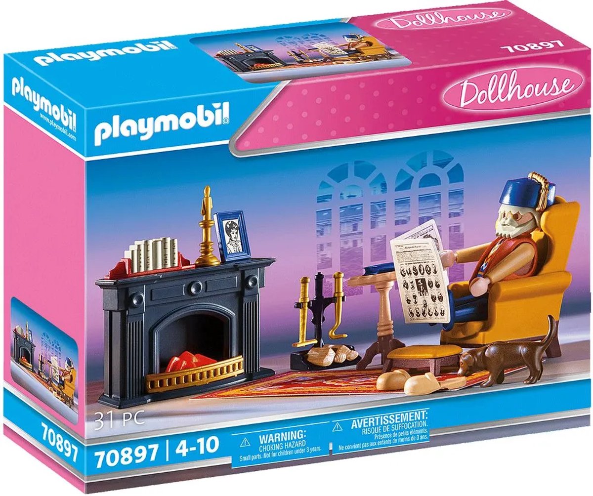Playmobil 70897 - Kamer met openhaard