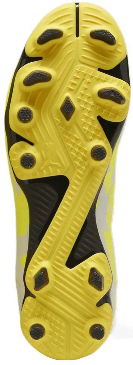 PUMA Future Play FG/AG Jr Voetbalschoenen - Geel - Maat 34
