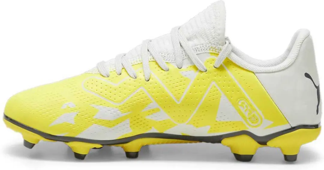 PUMA Future Play FG/AG Jr Voetbalschoenen - Geel - Maat 34