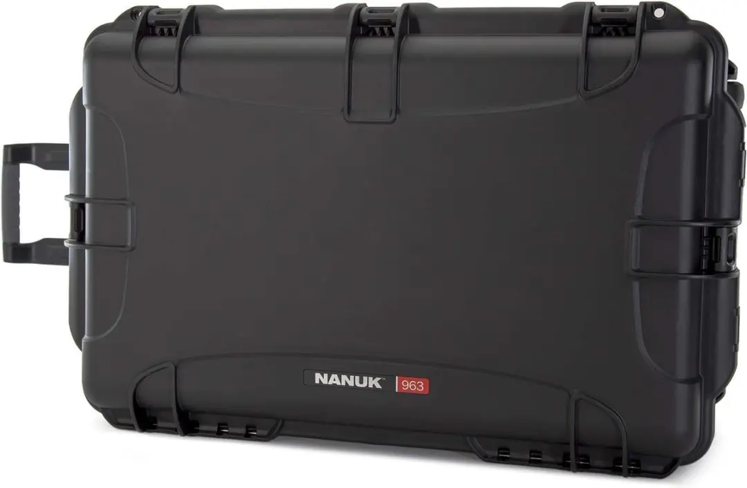 Nanuk 963 Koffer - Zwart - 15" - 5 Lenzen
