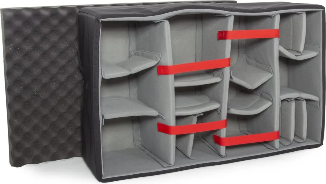 Nanuk 963 Koffer - Zwart - 15" - 5 Lenzen