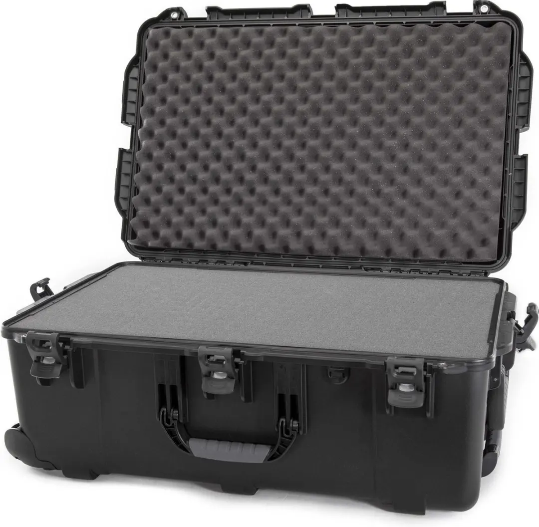 Nanuk 963 Koffer - Zwart - 15" - 5 Lenzen