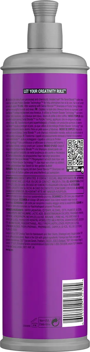 TIGI Bed Head Serial Blonde Conditioner 750ml