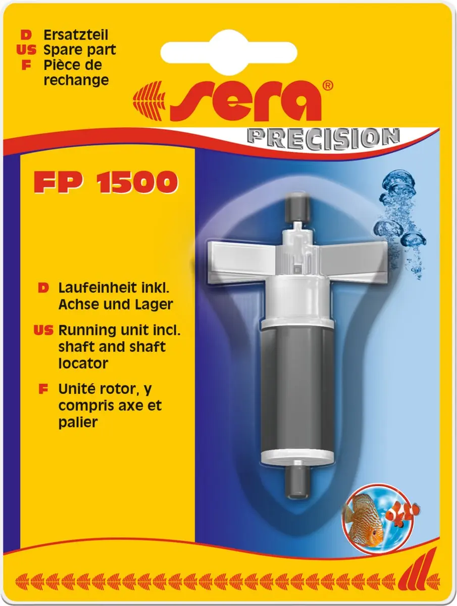 loopeenheid incl. as en lagers voor FP 1500