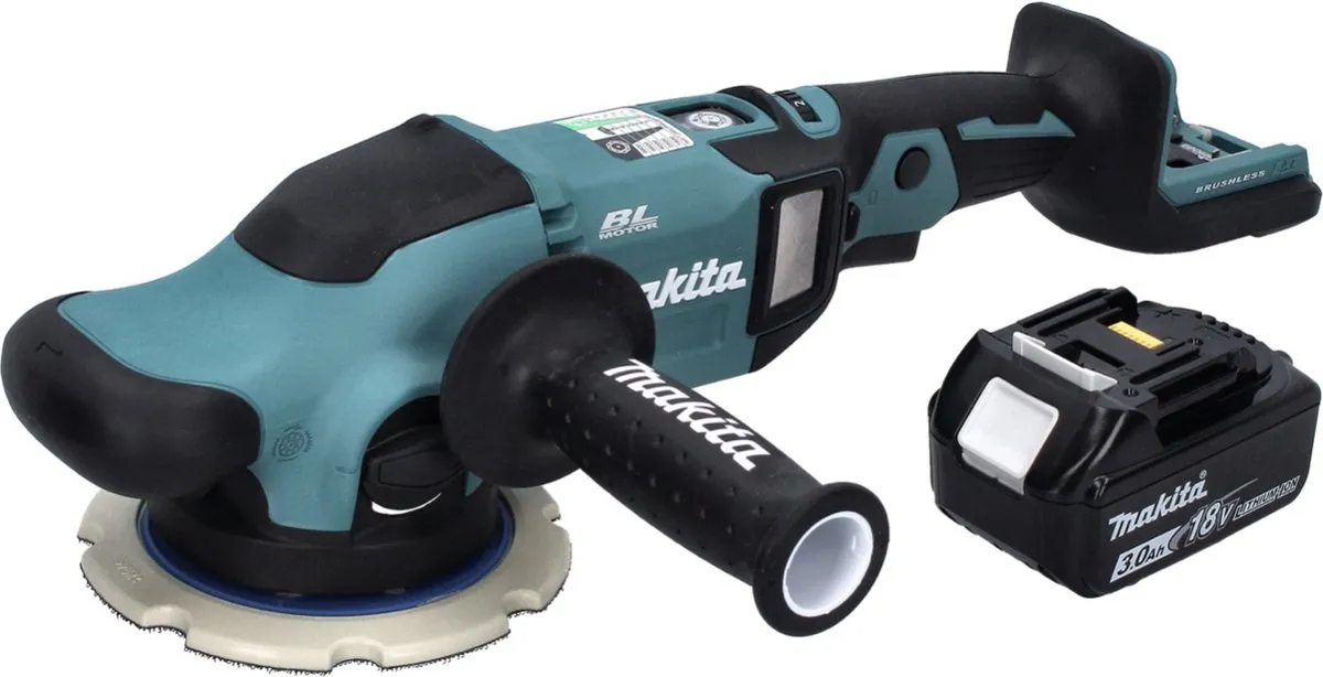 Makita DPO 600 F1 Accu-excentrische Polijstmachine 18V - 150mm - Borstelloos