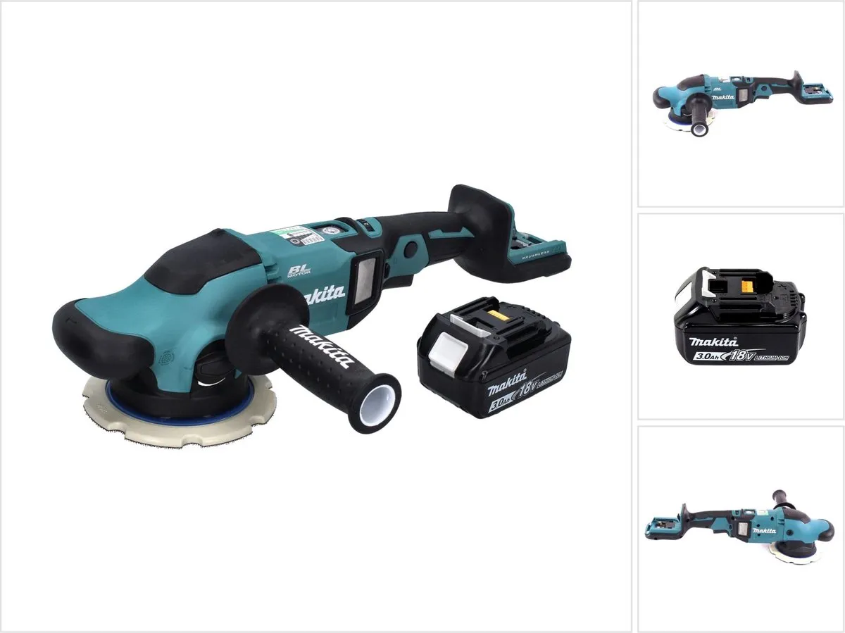 Makita DPO 600 F1 Accu-excentrische Polijstmachine 18V