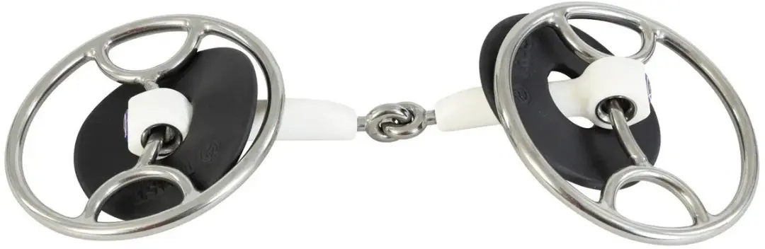 Mors 2 ringen voor paard articulé Trust Inno Sense Swivel