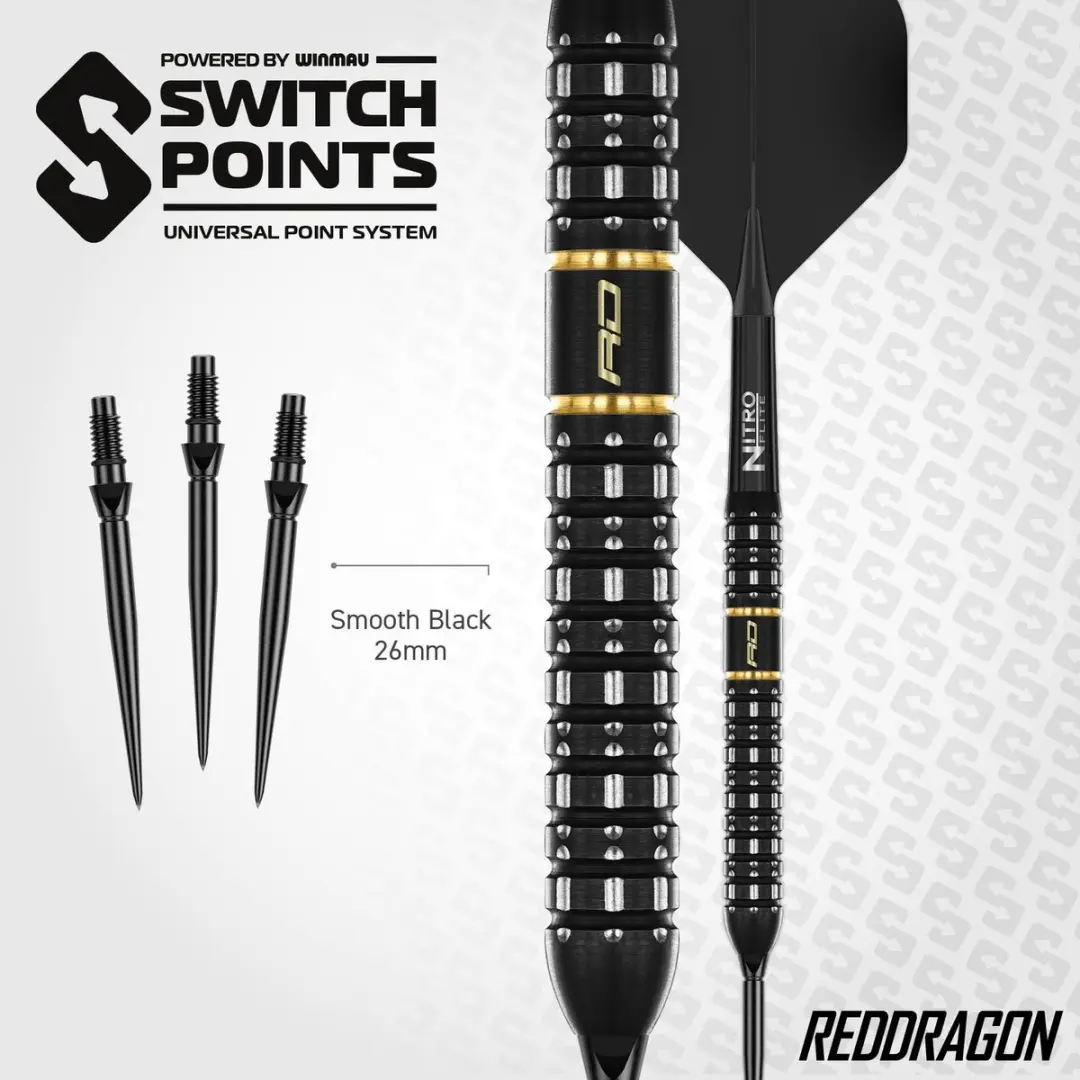 Red Dragon Ascend Parallel Switch Point 90% Dartpijlen - 3 Stuks - afbeelding 6 van 6