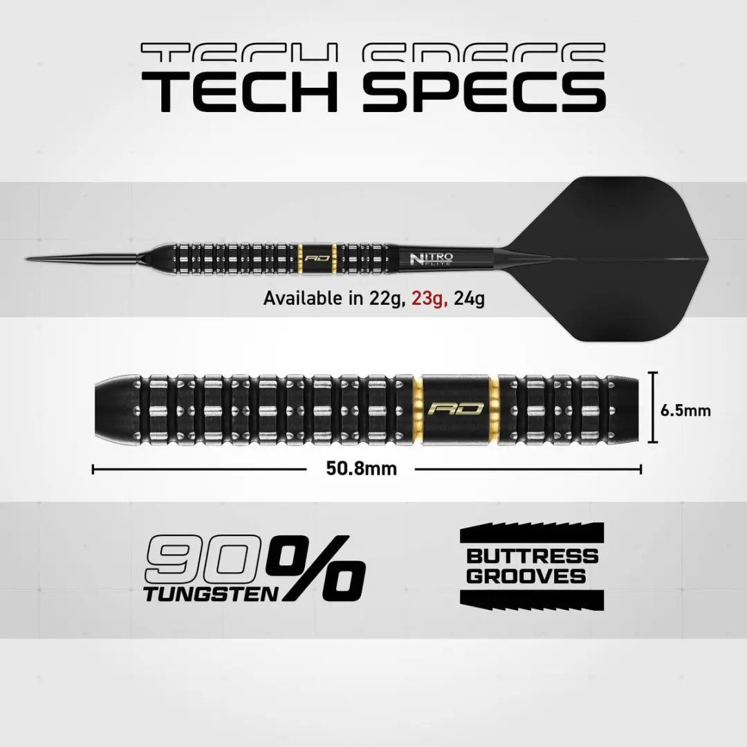 Red Dragon Ascend Parallel Switch Point 90% Dartpijlen - 3 Stuks