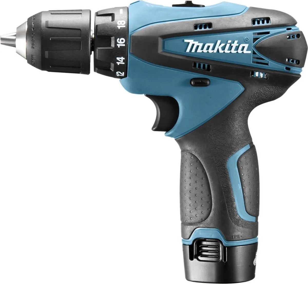 Makita DF330DWE Accuboormachine 10,8V - 2x 1,3Ah - 18 standen