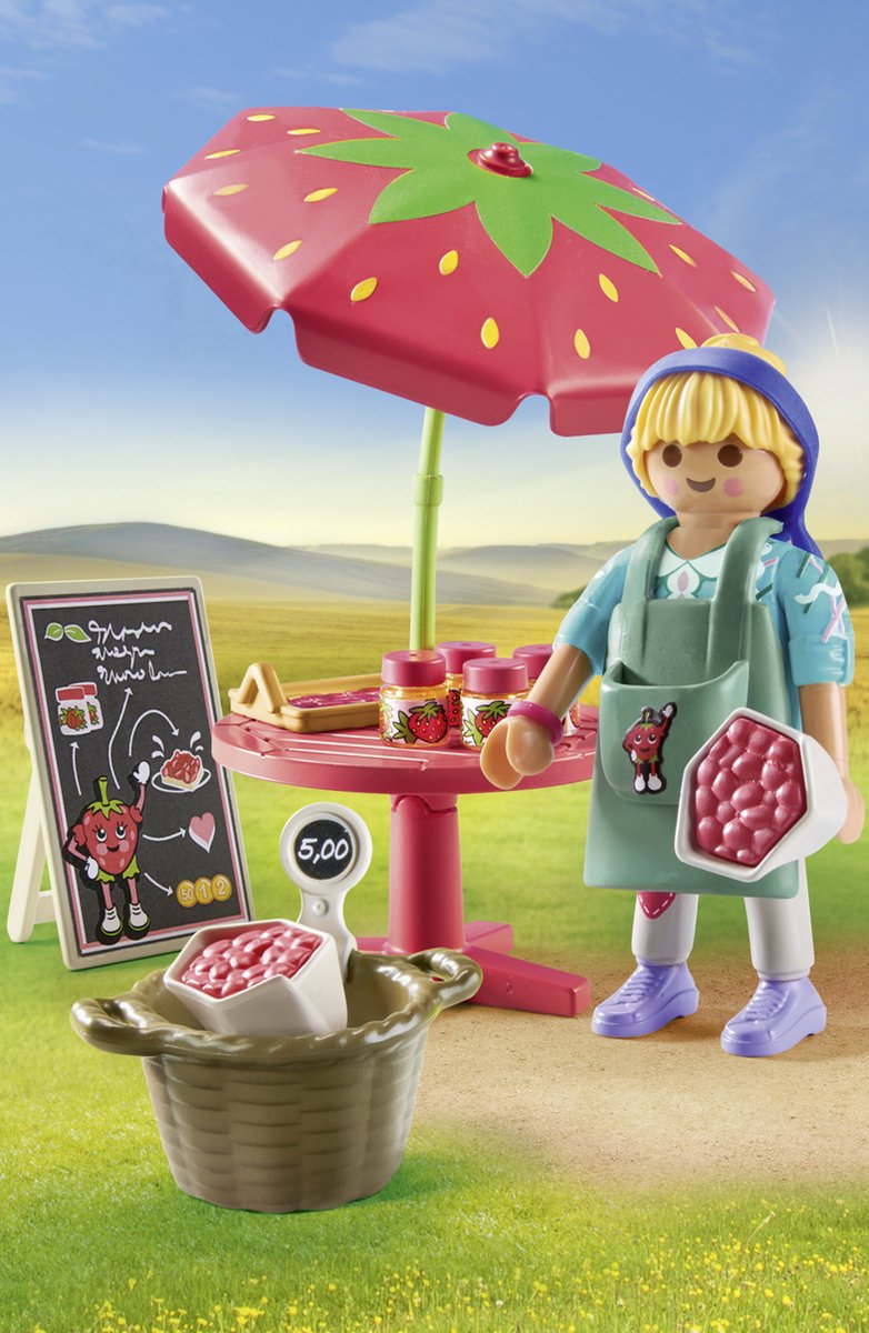 PLAYMOBIL Country Huisgemaakte jam verkoopstand - 71445