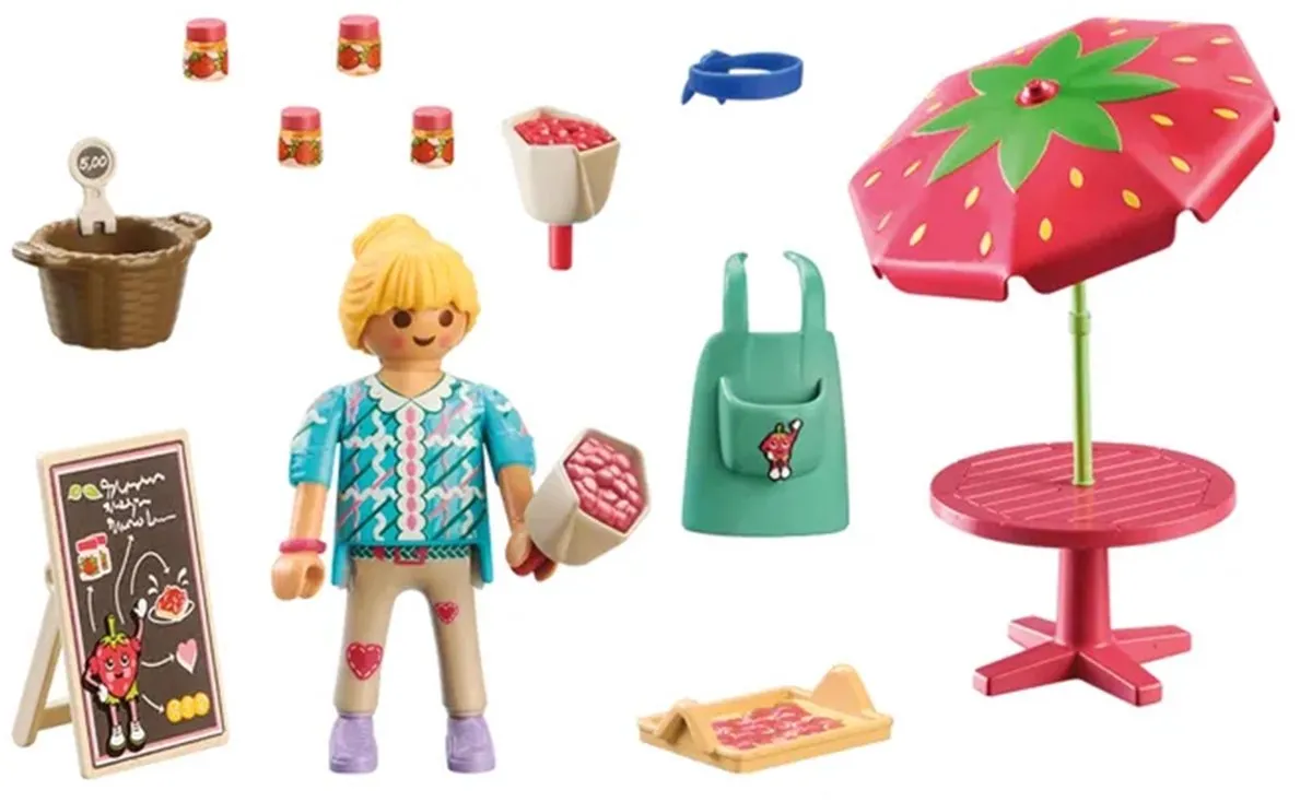 Playmobil Country Huisgemaakte Jam Verkoopstand 71445 - Multicolor