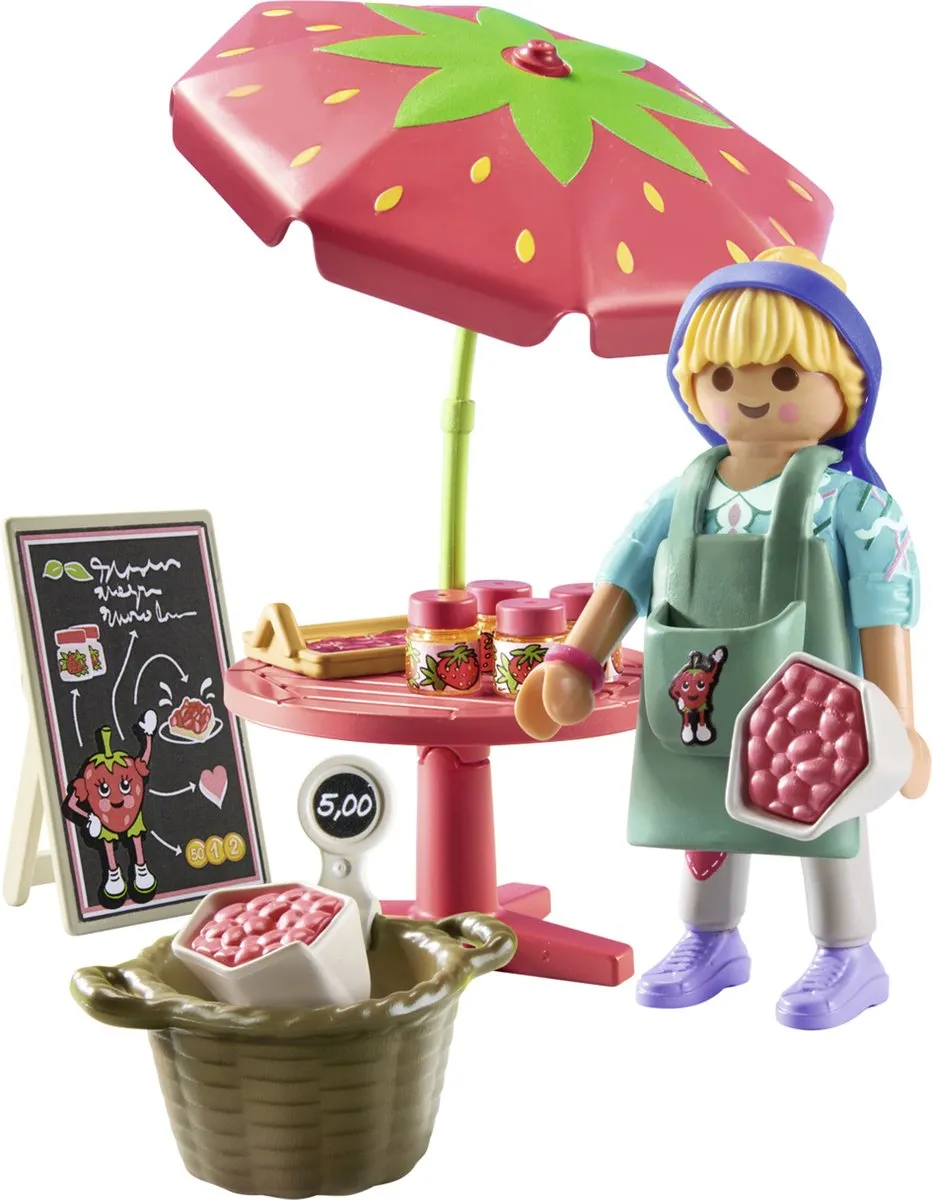Playmobil Country Huisgemaakte Jam Verkoopstand 71445 - Multicolor