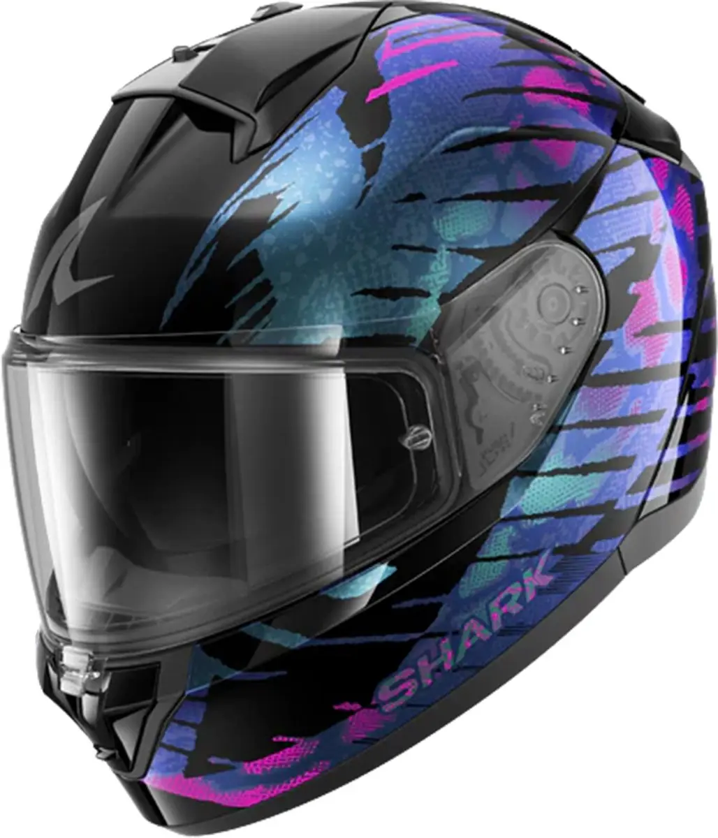 Shark Ridill 2 Reptile Helm - M - Zwart/Violet - afbeelding 4 van 6