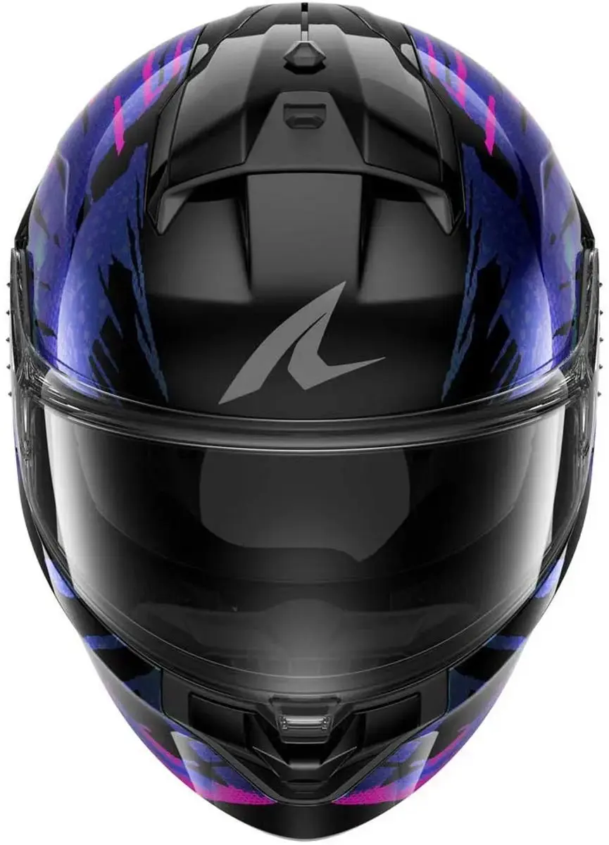 Shark Ridill 2 Reptile Helm - M - Zwart/Violet