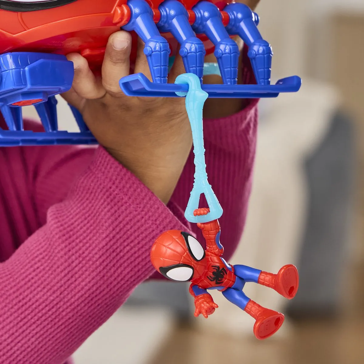 Hasbro Spidey Helikopter met Actiefiguur G19695L0 - Multicolor