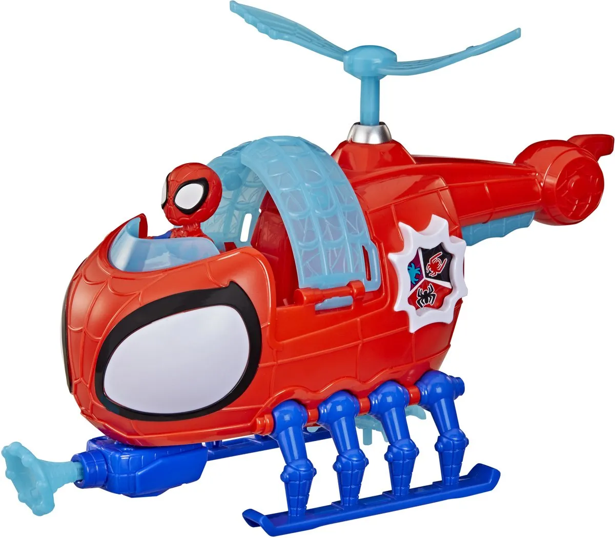 Hasbro Spidey Helikopter met Actiefiguur G19695L0 - Multicolor