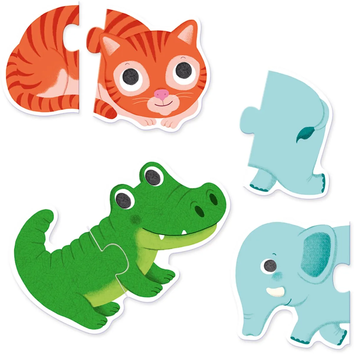 Djeco Puzzel Duo Dieren