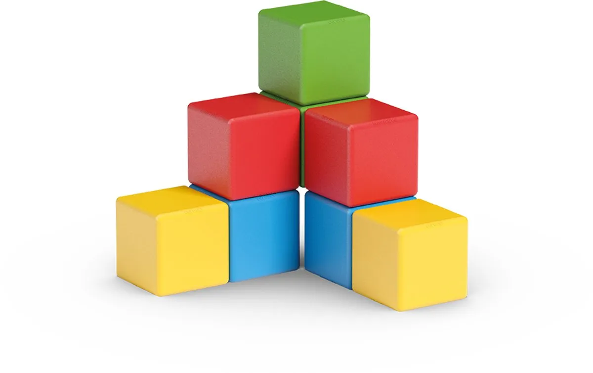 Geomag MagiCube Creatief Bouwen - 12 Stuks - Multikleur - afbeelding 6 van 6