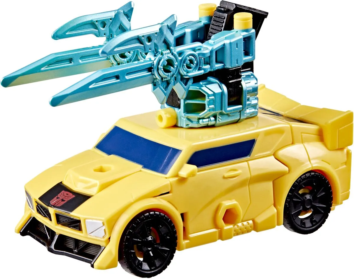 Hasbro Transformers Cyberworld Armored Cyber Changers Bumblebee - Multi