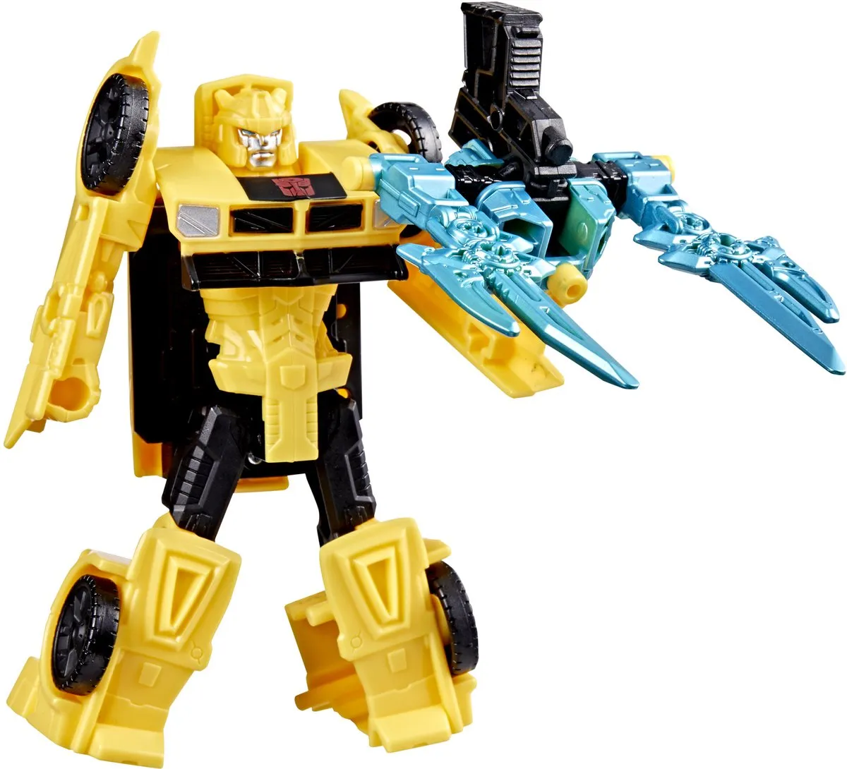 Hasbro Transformers Cyberworld Armored Cyber Changers Bumblebee - Multi