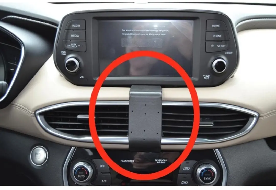 Brodit ProClip houder geschikt voor Hyundai Santa Fe 2019-2021 Center mount
