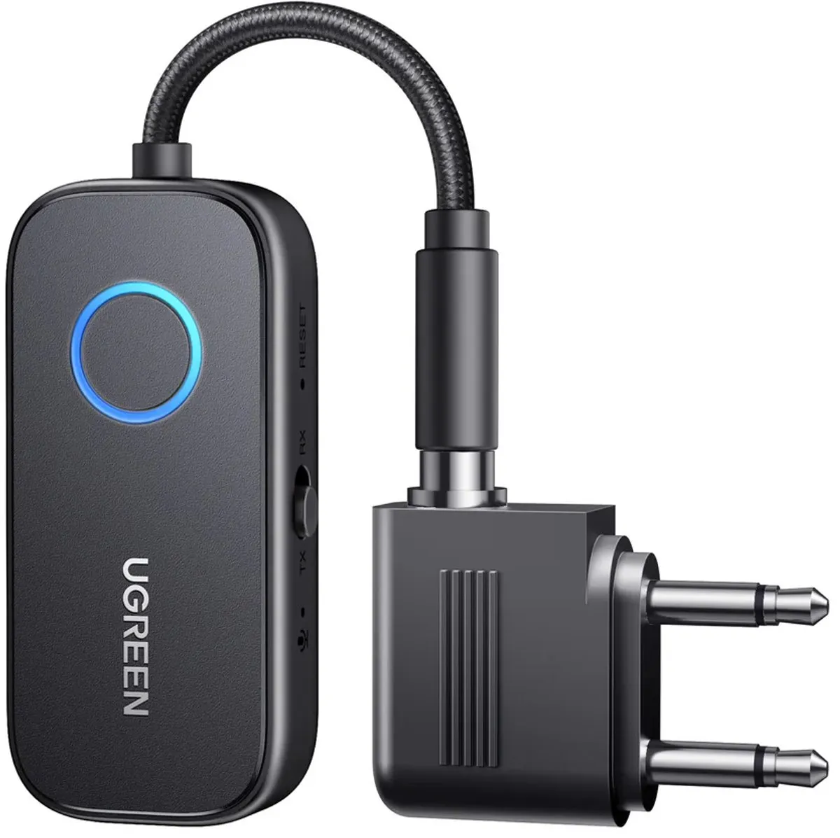 UGREEN Bluetooth 5.3 Ontvanger Zender 3,5mm - Zwart - afbeelding 6 van 6