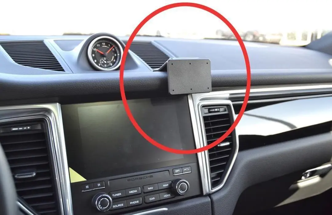Brodit ProClip 855387 Porsche Macan Consolehouder - Zwart - afbeelding 6 van 6