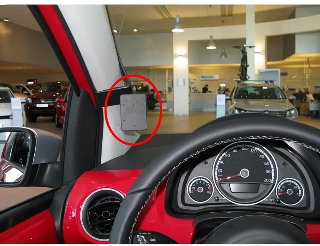 Brodit ProClip Houder - Seat Mii/Skoda Citigo/VW up! 2012-2022 - Zwart