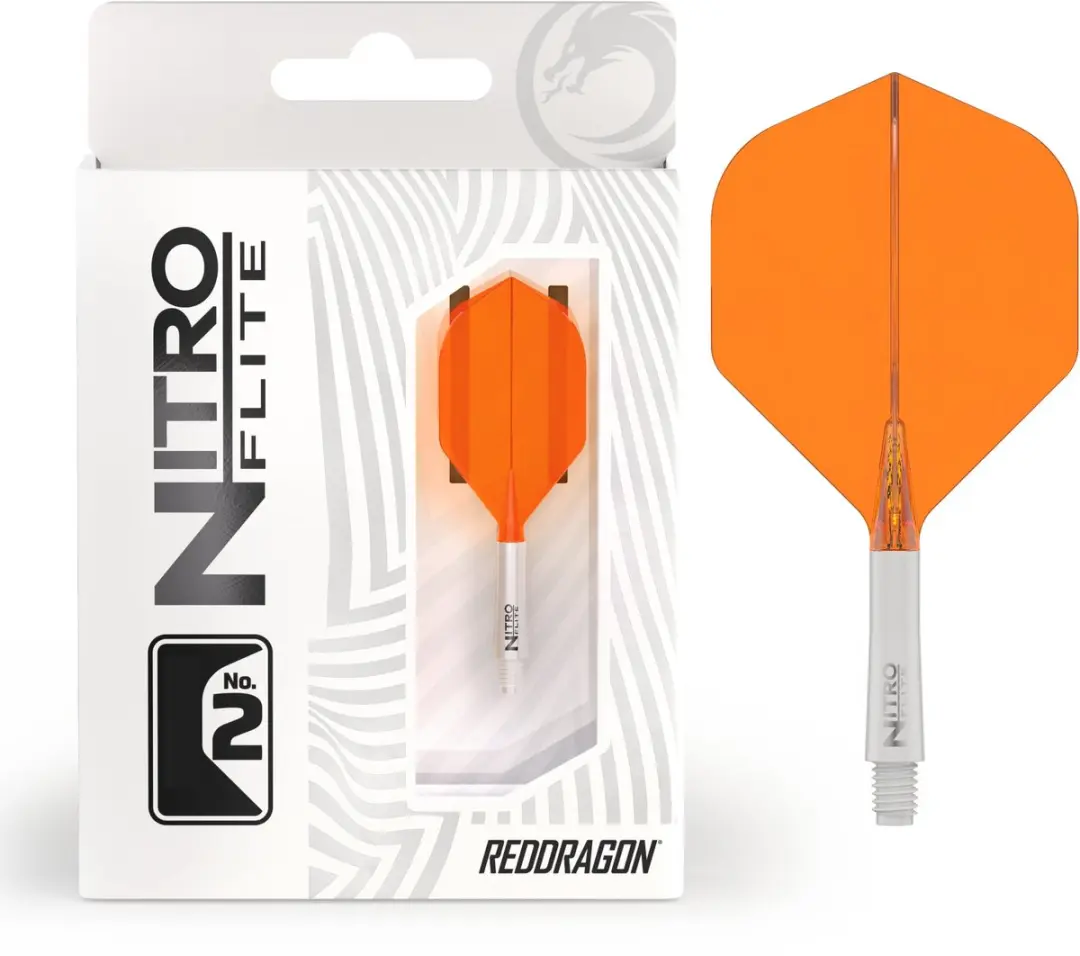Red Dragon Nitro Flite Dart Flights X1079 - 3 Stuks