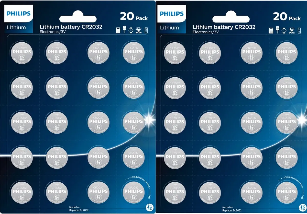 Philips CR2032 Knoopcel