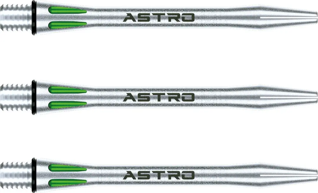 Winmau Astro Aluminium Dart Shafts 3 Stuks - Zilver - afbeelding 6 van 6