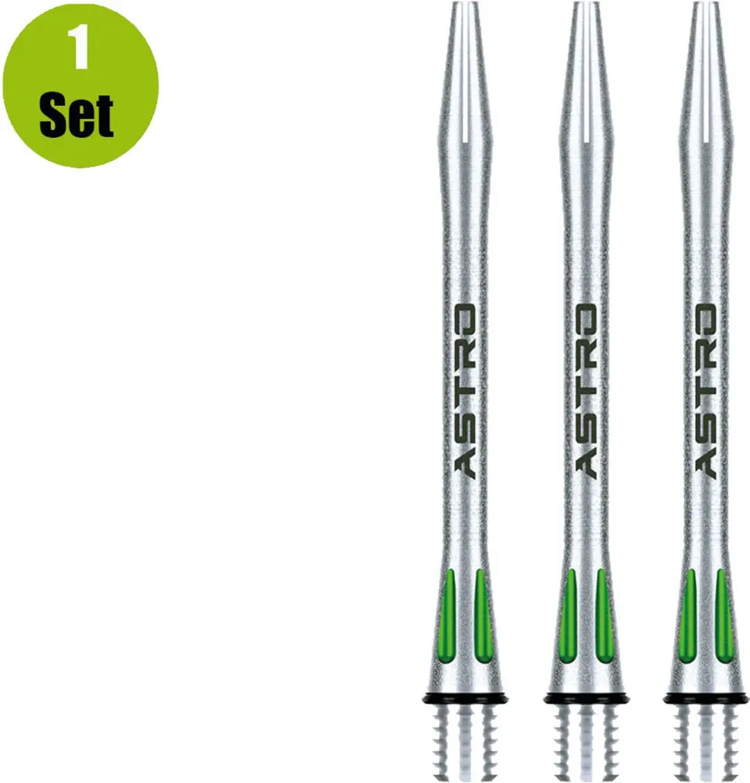 Winmau Astro Aluminium Dart Shafts 3 Stuks - Zilver