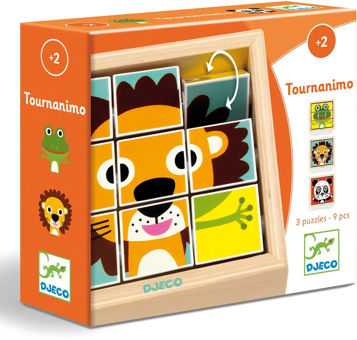 Djeco Tournanimo Blokpuzzel
