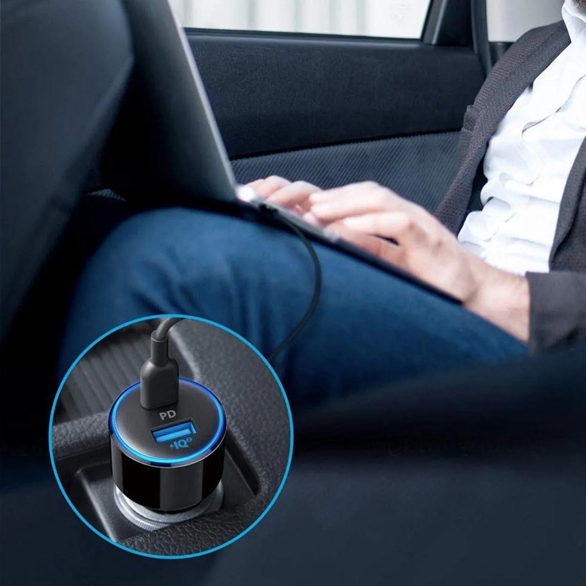 Anker PowerDrive II PD with 1 PD and 1 PowerIQ 2.0