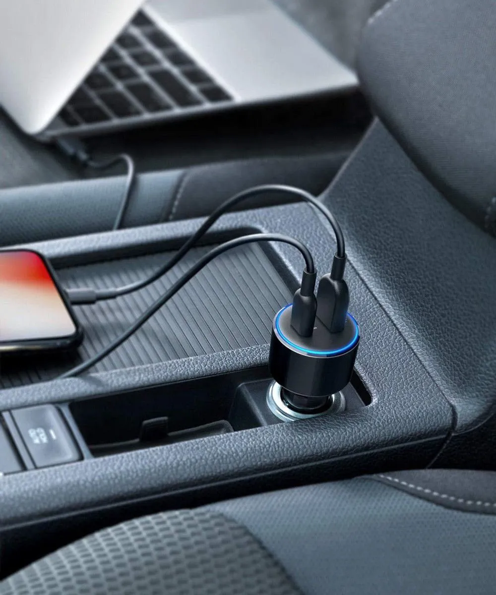 Anker PowerDrive II PD with 1 PD and 1 PowerIQ 2.0