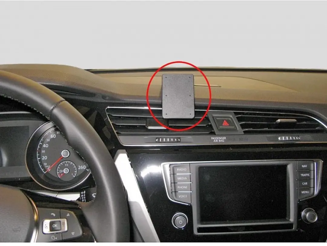 Brodit ProClip houder geschikt voor Volkswagen Touran 2016 - Center mount